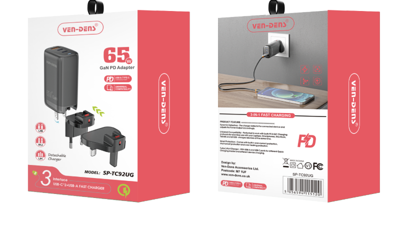 120W UNIVERSAL COMPATIBILITY FAST CHARGER