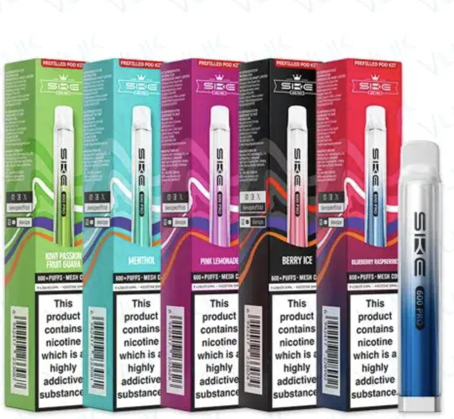 SKE Crystal Bar 600 Pro Prefilled Pod Kit